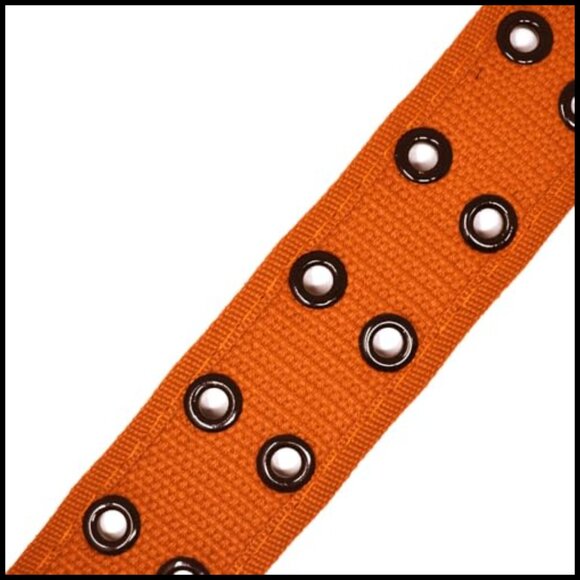 Canvas Belt with Double Hole Grommet Adjustable Web Waist